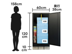 宅配ロッカーサイズ